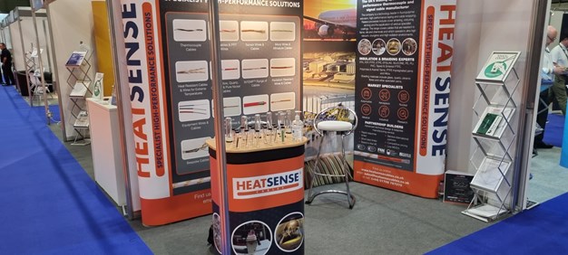 Heatsense Stand at The Advanced Engineering Exhibition 2021
